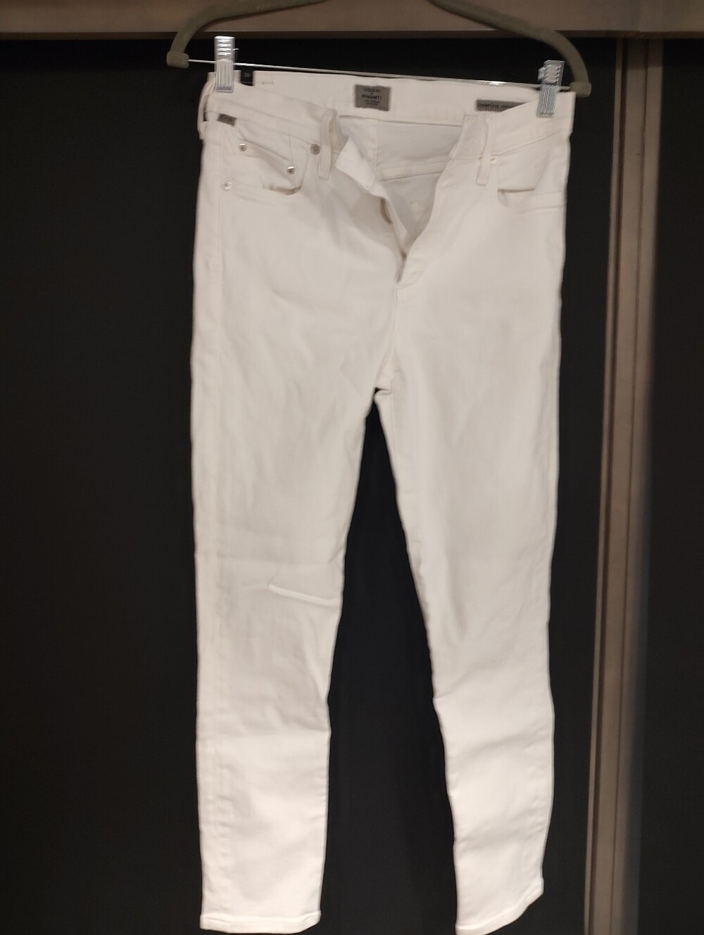 Citizens Of Humanity Size 28 White Skinny Jeans